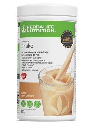 Shake Herbalife Doce de Leite