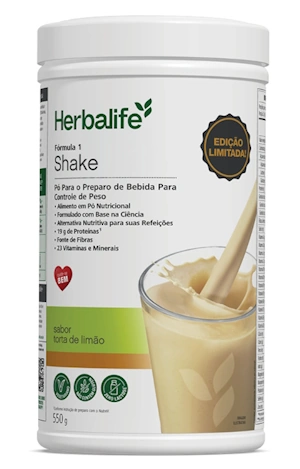 Shake Herbalife Torta de Limão