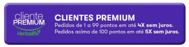 Comparação de preços do shake Herbalife - Cliente Premium vs Varejo