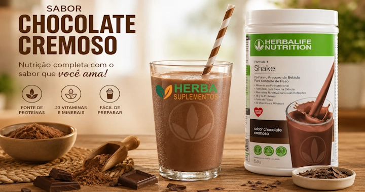 Shake Herbalife Chocolate Cremoso