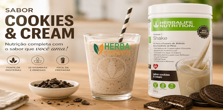 Shake Herbalife Cookies & Cream