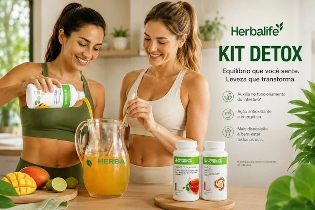 Kit Detox Herbalife completo