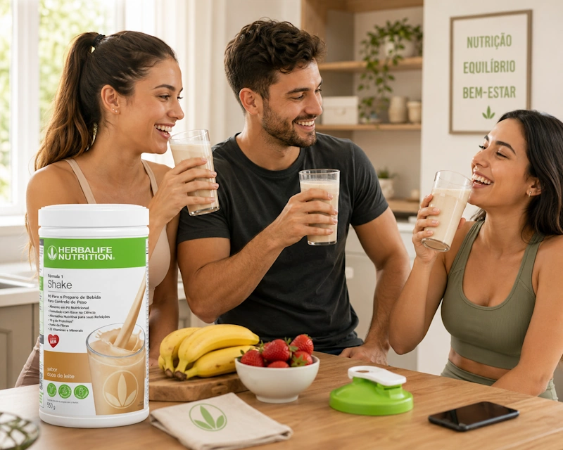 Nutrição e saúde com Shake Herbalife