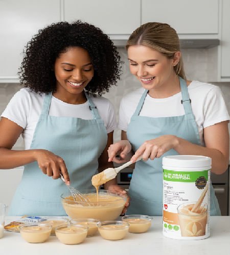 Pudim de Shake de Doce de Leite