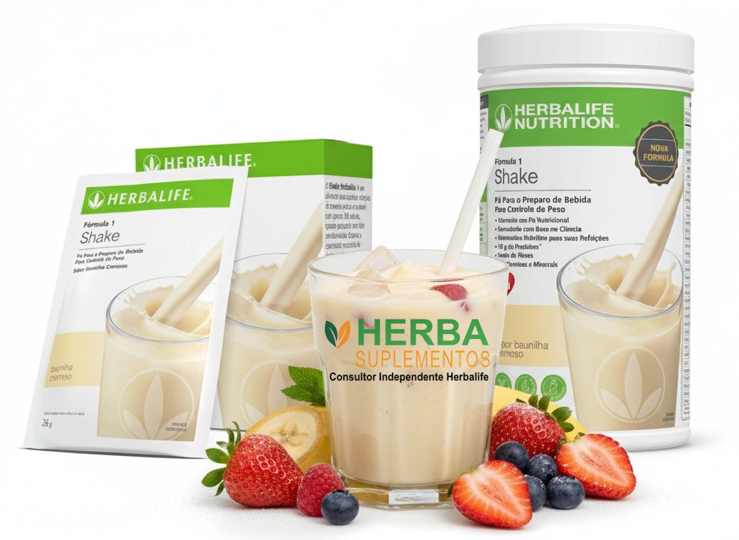Shake Nutricional de Baunilha Herbalife