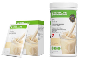 Shake Herbalife Sabor Baunilha Cremoso